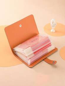 50页内页，包含1本储蓄存折、1本挑战储蓄存折、1本密封现金信封储蓄存折、1本情侣挑战现金预算活页笔记本、钱包、收纳袋、零钱包、存钱罐、现金储蓄存折、收藏纪念品、家庭财务账簿、储蓄文件夹、现金收纳袋、笔记本——送给朋友的完美礼物 - 彩色 - 查看 3