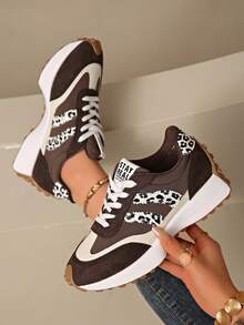 Leopard Print Dark Brown