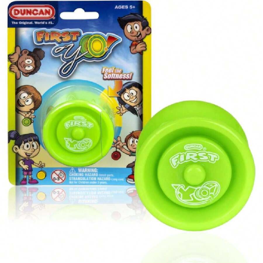 Toys First Yo! - Mejor YoYo para Principiantes para niños, Yo Yo Yo, YoYo Toy - Verde/Amarillo,37564459 - Naranja Coral - Ver 1