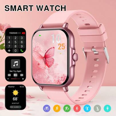 Smartwatch de Body de metal con pantalla completa de 4,65 cm, compatible con teléfonos iOS y Android (llamada/marcación), múltiples modos deportivos/abundantes esferas de reloj/juegos integrados/control de voz por IA/reloj deportivo unisex