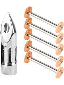 EstiloKit De Caja De Bobina De Lanzadera, Caja De Bobina De Lanzadera Multifuncional 83505 Y 5 Bobinas De Lanzadera 8228 Para Costura De Pedal Singer 27 28 127 128VersióN Mejorada - 1 - Ver 2