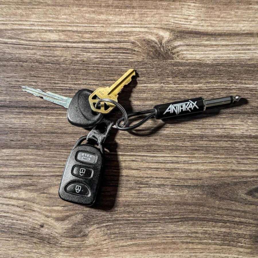 Pluginz Guitar Plug Keychains - MàuB - Xem 1