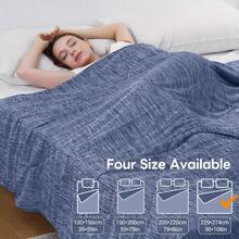 Bed Blankets & Towel Blankets - Blue - View 4