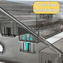 1pc Goods Organizer Rack, Badge Organizer, Multi-Tier Ladder Storage Shelf, Animated Character Badge Display Stand, For Home Decor Room Decor, Dorm Decor, Back To School Supplies. (Badges Are Not Included)