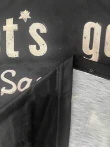 Camiseta de Hombre con Patrón de Motocicleta de Santa Let's Go - Blanco - Ver 6