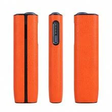 适用于 IQOS ILUMA/ILUMA I ONE/ILUMA PRIME 的装饰性防震保护套，20 支装，时尚配件，荔枝纹多色 PU 皮革材质，360 度全方位保护，减震防滑，男女皆宜