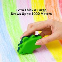 Kids Wax Crayons - 12種顏色 - 查看 3