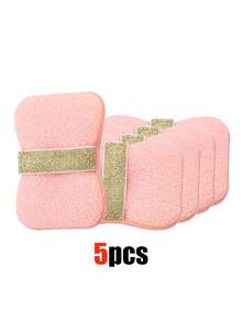 2块装柔软海绵，适用于皂袋/浴球/清洁球，超柔软清洁海绵/冷冻吸水，适用于家庭浴室和淋浴用品/清洁工具/皂盒/肥皂清洁工具 - 彩色 - 查看 8