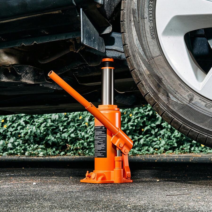 Gato hidráulico de botella de alta elevación de 10 toneladas (22 046 lb) para reparación de automóviles - 10 toneladas - Ver 1