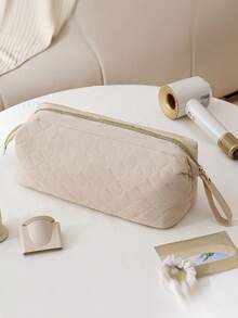 1个旅行吹风机收纳包，大容量卷发棒工具收纳包，带衬垫吹风机便携包，多功能收纳袋 - 彩色 - 查看 19