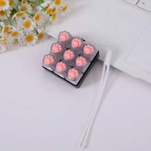 Easter Fidget Keychain Sensory Toys, Pressure Relief Keychain With Keyboard Button Design, Adult Finger Toys, Finger Press Keyring, Calming Tool - Multicolor - View 7