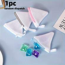 1/3/5pcs Multi-Functional Laundry Soap Bags - Reusable Mesh Zipper Bags, Can Hold Scented Beads, Machine Washable, Suitable For Delicate Items, Laundry Bags - Multicolor - View 11