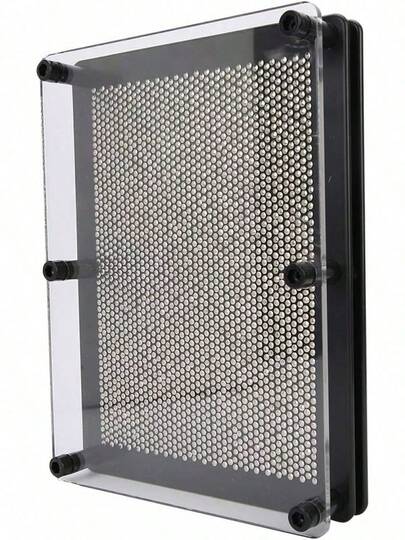 EstiloGarosa Homyl 3D Pin Art 3D Clone Pin Art Toy Molde De Mano Tablero De Metal Handprint Needle Toy Gift Home Office Desktop Decoration Ornament(S)VersióN Mejorada