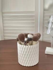 360°旋轉化妝刷架，桌面口紅與眉筆刷保養品收納桶，旋轉化妝收納盒，桌面筆筒與美容工具收納架，給女性的禮物，聖誕禮物，房間裝飾 - 彩色 - 查看 6