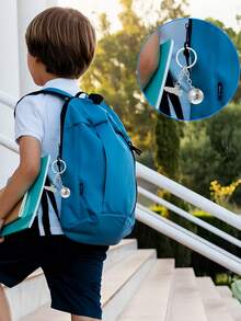 2个迷你可爱足球钥匙扣，儿童足球礼物，单肩包钥匙扣，汽车钥匙扣，吊坠，装饰礼物，足球派对礼品，足球迷儿童礼物（适合所有年龄和性别）