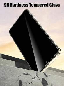 3pcs Anti-Spy Tempered Glass Screen Protector, Privacy Protection Film Compatible With Samsung S20 FE/A14/A15/A25/A35/A34/A54/A05s/A55/A07/A17 Series - Black - View 5