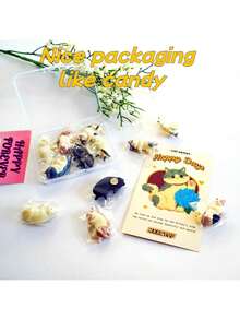 EstiloImanes de refrigerador para gatos, 6 imanes de nevera para gatos mentirosos lindos, mini imán decorativo Kawaii para el hogar y la cocina con imanes magnéticos fuertes, divertidos y novedosos para elVersión mejorada - 1 - Ver 5