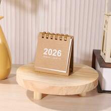 2026 Mini Desk Calendar Set - Monthly Planner With Gold Accents, Compact Design, Perfect For Home, Office, Parties, Valentine's Day And Back To School Gifts, Desk Calendar Set, Office Supplies, Elegant Cover Design, Durable Paper Material, Mini Calendar, Desk Calendar, Calendar Pad, Office Desk Accessories. - Multicolor - View 13