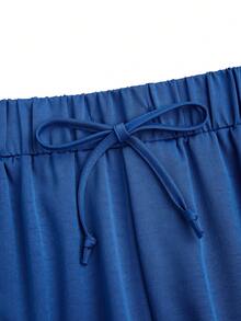 Men's Lab Work Uniform Short Sleeve Set - Blue - View 9