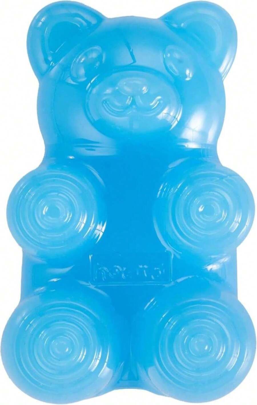 Outward Hound Gummiez Bear Dog Toy &Amp; Treat Stuffer, 4.7″ X 3″ Blue Raspberry-Scent Interactive Chew For Dogs, Promote Healthy Teeth, Gums &Amp; Mental Enrichment, Reduce Boredom &Amp; Support Dental Health - ColorA - 查看 1