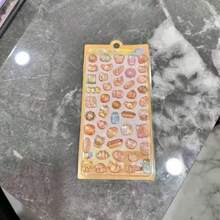 3D立体贴纸，儿童创意卡通闪光水晶贴纸，趣味浮雕贴纸，夜光贴纸 - 彩色 - 查看 5