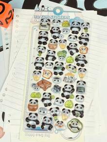 各种涂鸦贴纸，适用于个性化吉他、行李箱、DIY防水家居装饰和儿童手工制作。 - 彩色 - 查看 1