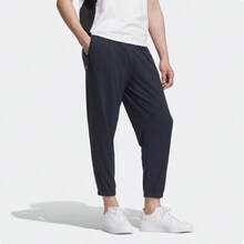 Adidas Calça Casual Slim Fit de Malha Nova para Homens, Respirável - Azul Royal - Visão 2