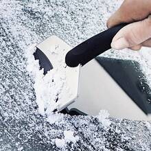 Car Snow Shovel, Car Windshield Snow Shovel, Deicing Snow Shovel, Winter Car Snow Removal Tool, Stainless Steel Snow Shovel - Sturdy and Durable Stainless Steel Snow Shovel - View 5