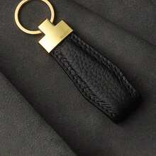 1个个性化名字钥匙扣，大号环形钥匙扣 - 定制钥匙扣 - 手腕钥匙扣 - 包包挂饰 - 汽车钥匙扣 - 送她的礼物 - 行李牌，人造革，个性化心形钥匙扣，送她的礼物 - 彩色 - 查看 5