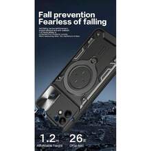 Funda para Samsung Galaxy A04 Capa Case - con Protector de Pantalla y Soporte de teléfono Incorporado - Rosa,37621715 - Azul menta - Ver 6