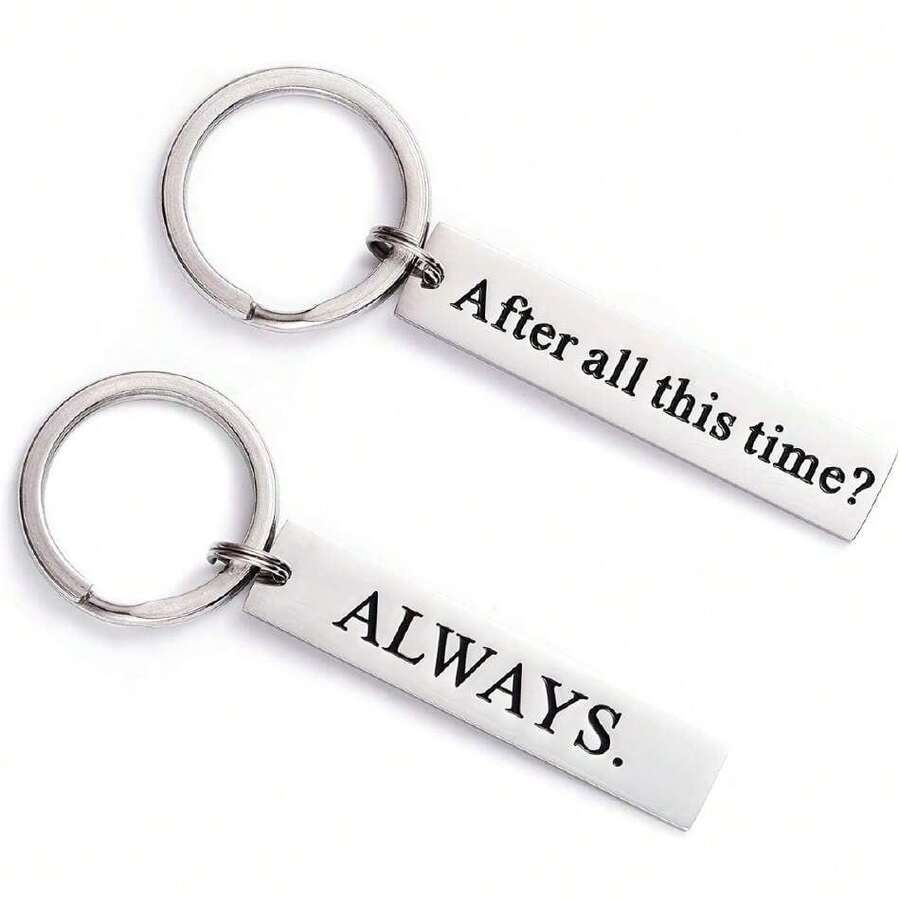 Llaveros para parejas, regalos para fans de Harry Movies, regalo después de todo este tiempo, juego de 2 llaveros para novios, novias, parejas, amigos, esposas, maridos, regalos para mujeres y,37562604 - Multicolor - Ver 1
