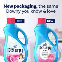 Downy April Fresh HE Liquid Fabric Softener - Long-Lasting Freshness For Laundry, Compatible With HE Washing Machines, Ideal For Families, Renters & Laundry Room Enthusiasts - 藍色 - 查看 10