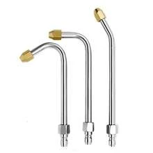 Boquillas de extensión para lavadora a presión de alta resistencia, 3 uds., 25 °   /90 °   /Cordón en U con conexión rápida de 1/4 para limpieza de automóviles y exteriores CLZX - A - Ver 1