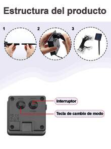 Guirnalda de luces solares con bombillas de cristal (30 piezas), 6,5 metros de longitud, impermeable IP65 y alimentada por energía solar, ideal para iluminar y decorar jardines, patios, terrazas, porches, bodas, fiestas, reuniones y para uso interior y exterior en caravanas - 6.5M-Color cálido - Ver 7