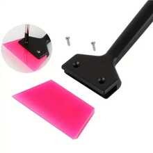 Herramienta de instalación de película para ventana de coche, raspador de envoltura de vinilo y pala para quitar nieve, Material TPU duradero apto para todos los coches KUNAISI 4IRF - A - Ver 4