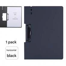 Multifunctional A4 File Folder | Vertical And Horizontal Binding, Dual Clip, Student Writing Pad, ABS Material - Multicolor - View 13
