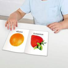 TEENYBABY 10pcs/Set My First Book Series - Children's Early Education Picture Books On Fruits, Animals, Food, Colors, Alphabet, Numbers, Great Gift For New Year - Multicolor - View 8