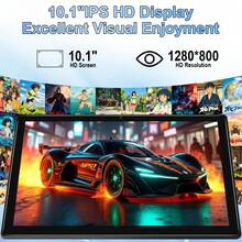 Máy tính bảng Qetupa Z50, 10.1 inch, Android 15, RAM 8GB + ROM 256GB (hỗ trợ mở rộng lên đến 1TB), bộ xử lý T310 Octa-Core 2.0GHz, màn hình cảm ứng IPS HD (1280x800), camera trước 5MP & camera sau 8MP, pin 6000mAh, Wi-Fi 802.11ax 6 2.4G + 5G, Bluetooth 5.2, GPS, cổng USB Type-C, thiết kế hợp kim nhôm cao cấp - Được thiết kế cho giải trí di động; hoàn hảo cho Giáng sinh, Halloween, Lễ Tạ ơn, Kỷ niệm, Lễ Phục sinh và bất kỳ ngày đặc biệt nào. - Vàng - Xem 3