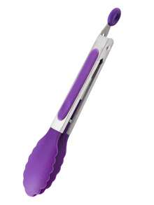 Pinza multiusos para alimentos, herramienta de cocina de acero inoxidable antideslizante para pan, alimentos, platos cocinados, olla picante caliente, platos fríos - Multicolor - Ver 13