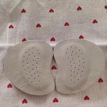 2pcs Leather Shoe Inserts - Cushioned Anti-Odor Sweat-Absorbing Insoles, Non-Trace Adhesive For Anti-Pain & Anti-Blister. - Màu be nhạt - Xem 9