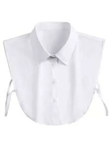 1pc Detachable Fake Collar, Men's Half Shirt Collar, Fashionable Accessory - Multicolor - View 11