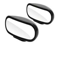 1pc 360° Rotating Blind Spot Mirror, Universal 360° Rotating Car Blind Spot Mirror, Reduces Blind Spots, Easy To Install, Enhances Visibility And Safety, 360° Wide Angle Blind Spot Mirror - High Definition Glass Clip-On Rearview And Side Mirror Extender, Eliminates Front And Rear Wheel Blind Spots, Universal Safety Upgrade, Car Blind Spot Eliminator Mirror - A - View 14