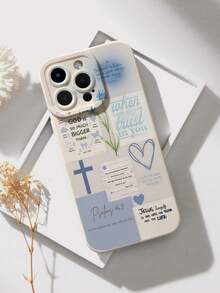 1个耶稣十字架标语图案防摔可爱手机壳，兼容 13/11/17/17pro/16/14/15/15pro/15 Plus/15 Pro Max/7 Plus/8 Plus/X/Xs Max/Xr/11 Pro/12 Pro/13 Pro/14 Pro/12 Mini/13 Mini/11 Pro Max/12 Pro Max/13 Pro Max/14 Pro Max/14 Plus/17 Pro Max/17 Air/6/6s Plus/7/8/16 Pro/16 Plus/16 Pro Max/SE2/17 Pro Max，也兼容三星手机Galaxy/A54/A14/A12/A13/A15/A32/A33/A24/A52S/S20/S21/S22/S23/S24/S23Plus/S24ultra/S25/A15/A33/A23 - 彩色 - 查看 2
