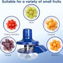 2025 New Automatic Garlic Peeling Machine, Electric Grape Peeling Machine Small Fruit With USB Charging Rechargeable, Fruit Skin Remover Tool For Cherry, Tomato, Garlics For Home Kitchen Use - mặc định - Xem 5