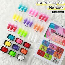 9色Y2K系列可撕拉式凝胶指甲油，可卸除凝胶指甲油，UV凝胶，持久指甲油凝胶，适合家庭或美甲沙龙使用 - 彩色 - 查看 8