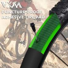 1 Roll VXM Bicycle TPU Thick Anti-Puncture Tire Liner, Suitable For 26/27.5/29 Inch Road & Mountain Bikes, 700C Inner Tube Anti-Puncture Tape - Multicolor - View 3
