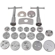 24pc Brake Caliper Compression Tool Set, Heavy Duty Brake Piston Compressor Tool And Wind Back Tool Kit For Brake Pad Replacement, Universal Disc Brake Caliper Tool Set With Blue Case - Blue - View 3