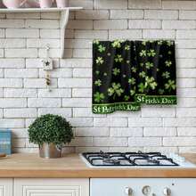 Black White Polka Dot Towels Set Of 2, Boho Polka Dot Hand Towels For Bathroom 14"X28" Vintage Doodle Towels Soft Absorbent Bathroom Hand Towel For Face, Gym, Spa, Kitchen - 聖派翠克的幸運三葉草 - 查看 8