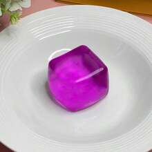 1pc Ice Cube Mold Maltose Stress Relief Squishy | Clear Slow-Rise Sensory Toy With Slime-Like Texture - Birthday Gift - Boy's Gift - Girl's Gift - Easter Gift - Valentine's Day Gift - Multicolor - View 12