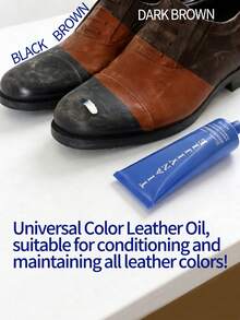 80g Leather Care & Beauty Cream, Suitable For All Leather Colors, Nourishes And Conditions Leather, Can Be Used On Leather Bags, Shoes, Sofas, Comes With Polishing Gloves To Enhance Leather's Texture And Shine., Shoe, Spring Summer Picks, Brides Maid Gifts, Room, Bedroom Decor, Bedroom Decor, Beach, Travel, For Men, For Women, Vacation - White - View 7